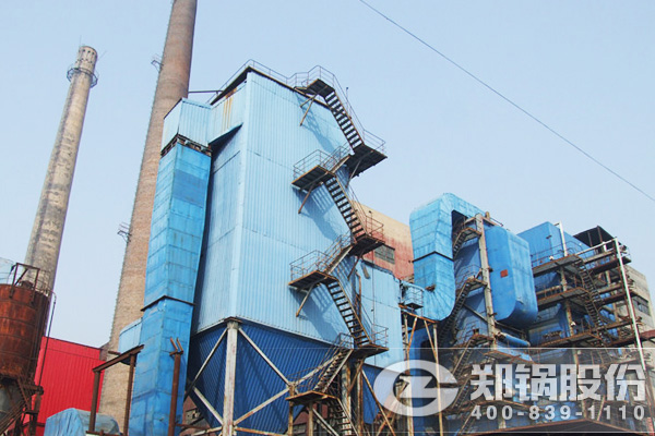 新密昌源75噸生物質發電鍋爐