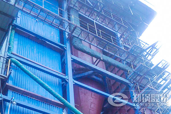 華強鋼鐵50噸循環流化床電站鍋爐項目