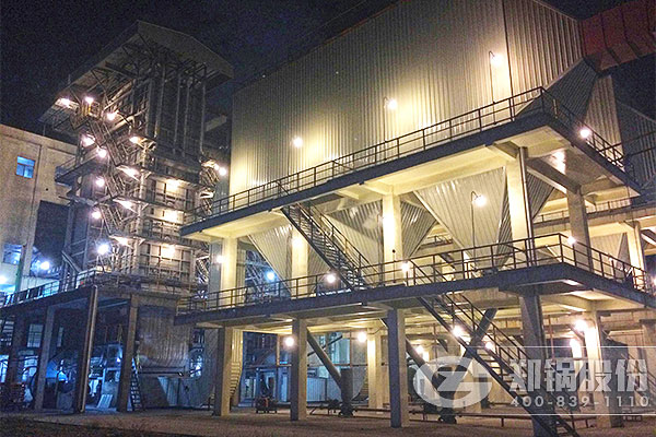 廣東乳源DHX40噸循環流化床鍋爐項目