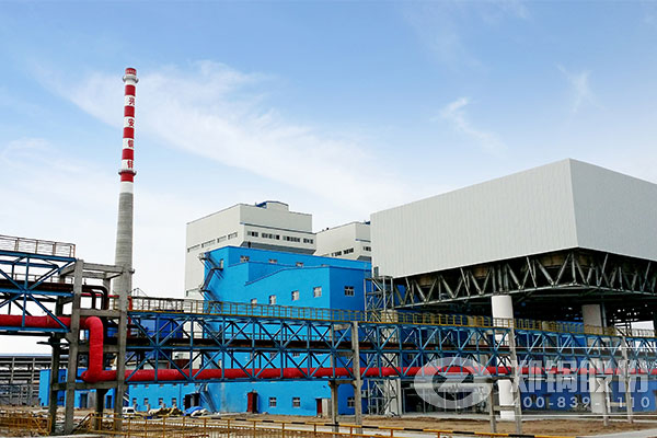 內蒙古280噸循環流化床電站鍋爐項目