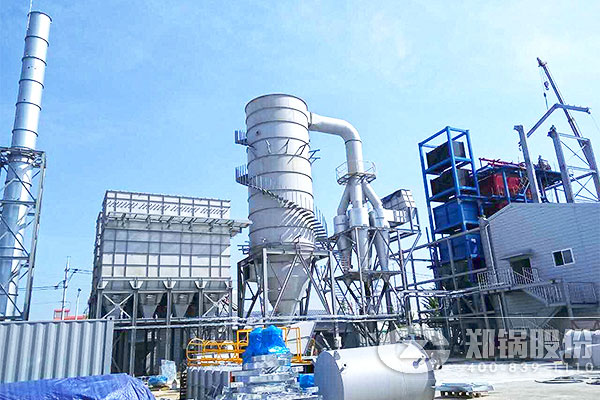 韓國平澤30噸角管生物質鍋爐項目